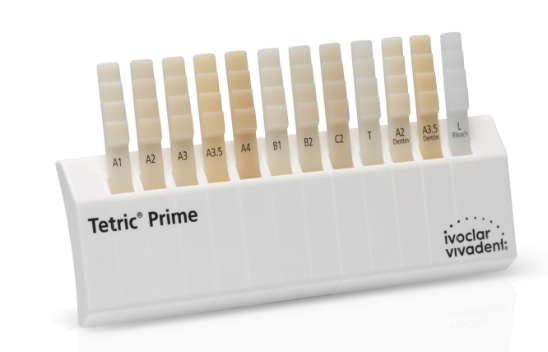 Tetric Prime Shade Guide