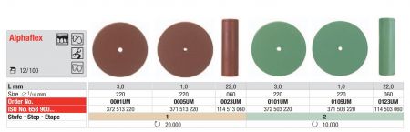 Alphaflex unmontiert - grün
