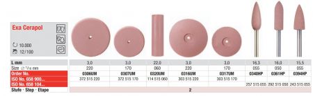Exa Cerapol unmontiert - rosa