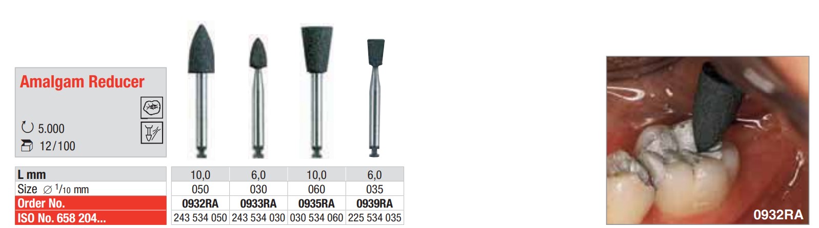 Amalgam Reducer RA - schwarz