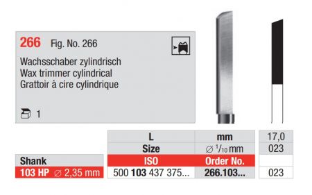 Wachsschaber - HP kurz