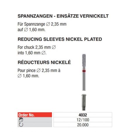 Spannzangen-Reduzierhülsen