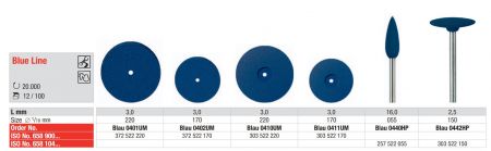 Blue Line unmontiert