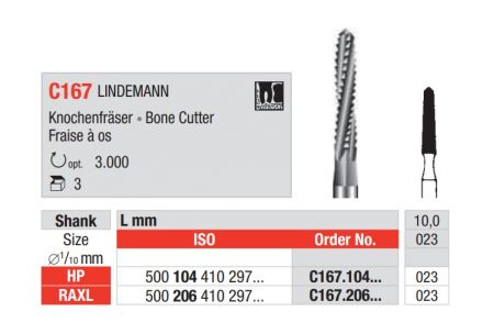Chirurgische Fräser RAXL