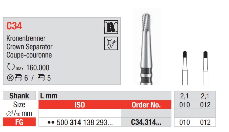 HM Bohrer FG - Kronentrenner
