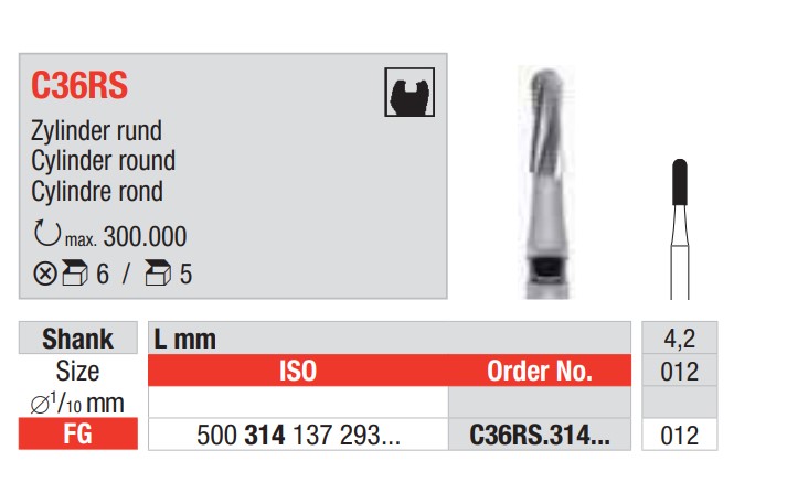 HM Bohrer FG - Zylinder rund