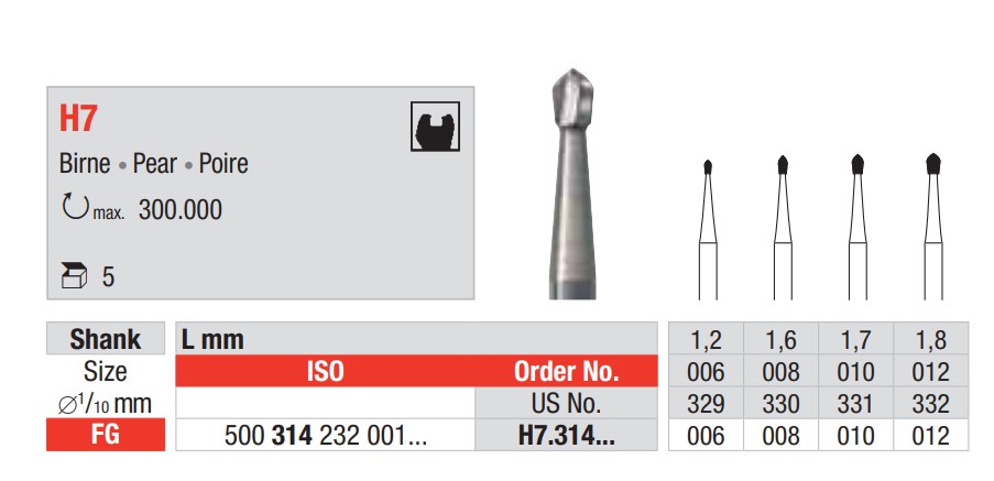 HM Bohrer FG - Birne