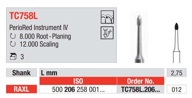 Perio Instrument IV RAXL