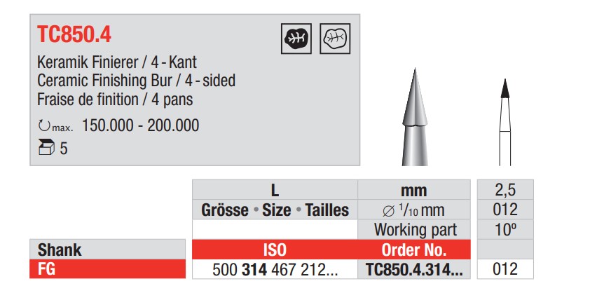 HM Finierer FG - 4 Kant