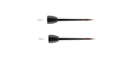 Optimum™ Replacement Brush Tips, Size 2 (2/pk)