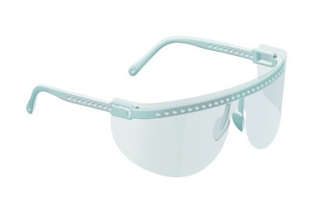 Vista-Tec Ultra Light Eyeshield, transparent, 1 frame, 5 shields
