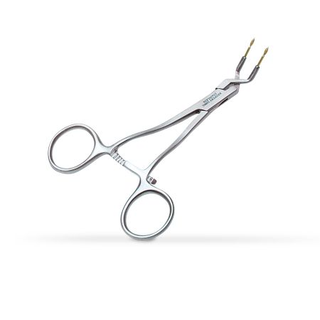 KERAMOGRIP tweezers, angled