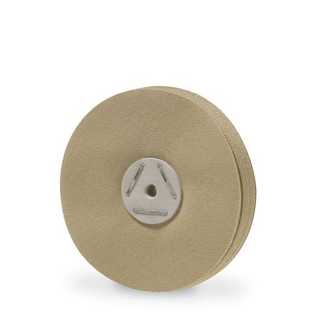 Linen buffs siliconised, 80mm