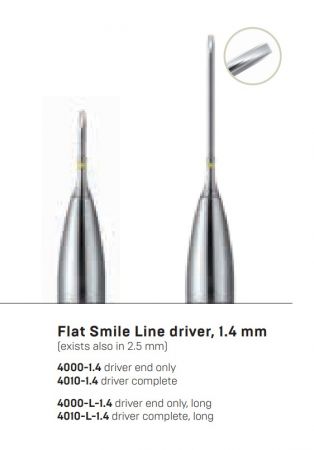 Implant driver X-long, universal 1.4mm, tip only