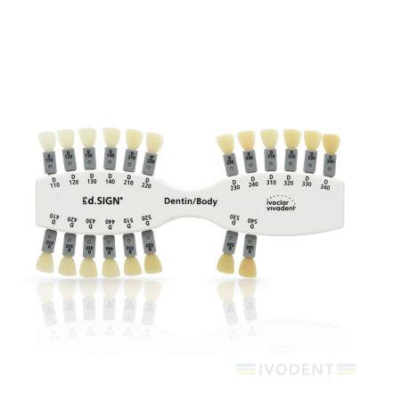 IPS d.SIGN Shade Guide Dentin