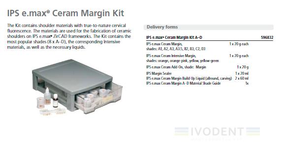 IPS e.max Ceram Margin Kit A-D