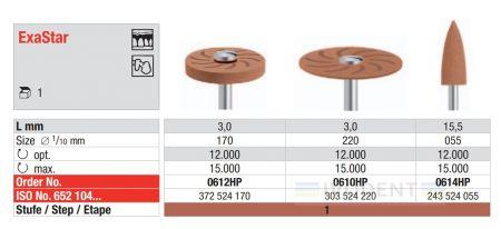 ExaStar HP - braun - Spitze POLPG 03