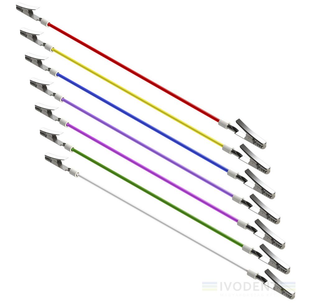 CLIPS FOR BIBS - SPIRAL - RED1 unit