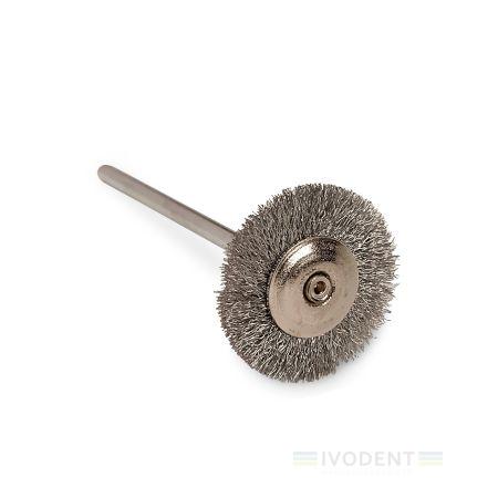 Silver wire brushes, 19mm