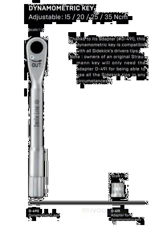 Dynamometric key for SL's implant drivers
