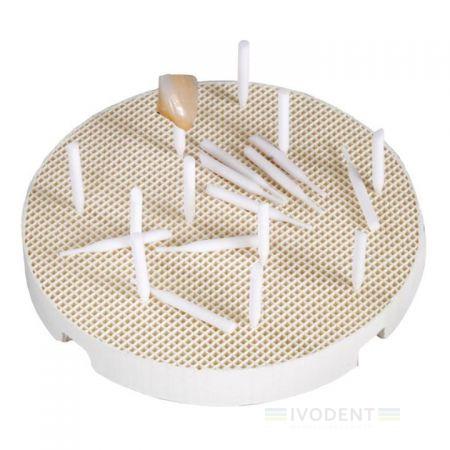Honeycomb Tray for Implant bound CR & BR with 4 ceramic pins