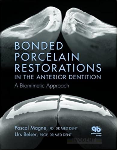 Bonded Porcelain Restorations in the Anterior Dentition (Magne, Pascal/Belser, Urs) 2002 ENG